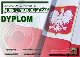 2021-11-13 Otwarte zawody strzeleckie: "TURNIEJ NIEPODLEGŁOŚCI"