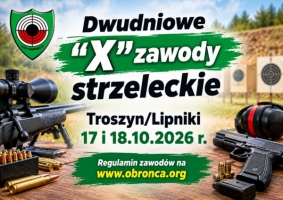 2026-10-17 Dwudniowe październikowe zawody strzeleckie